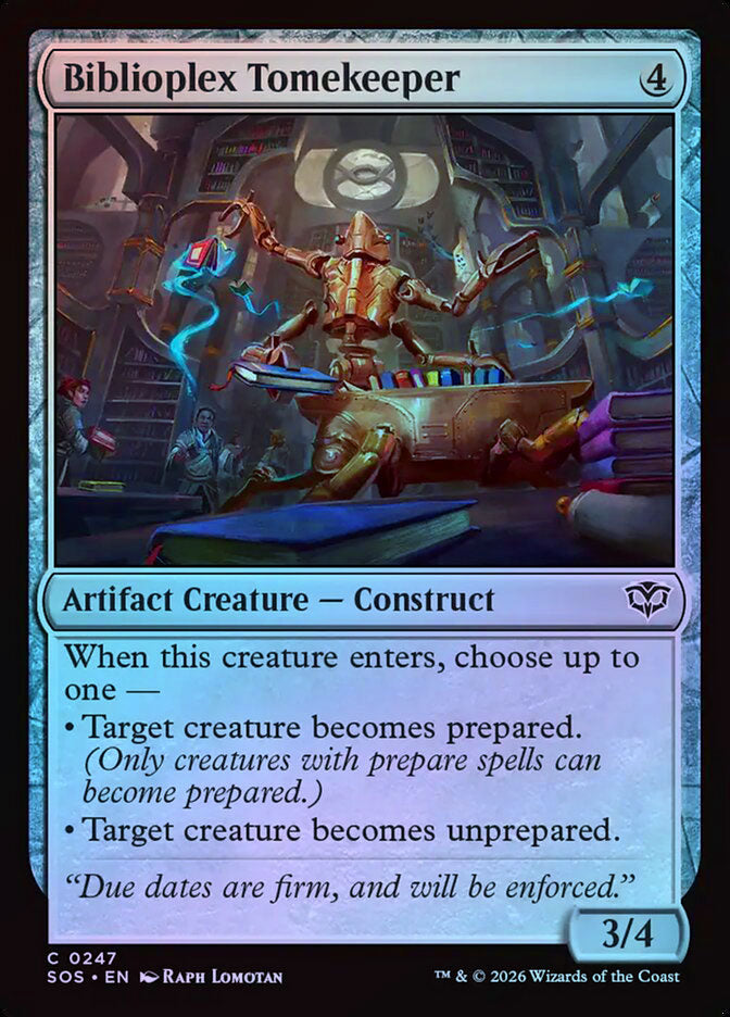 Biblioplex Tomekeeper - Foil