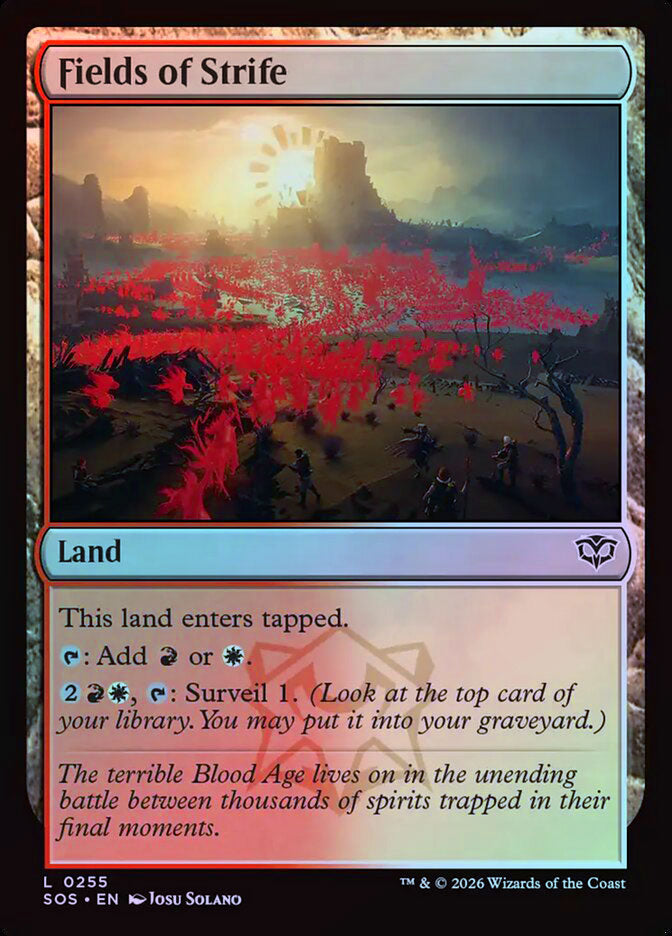 Fields of Strife - Foil