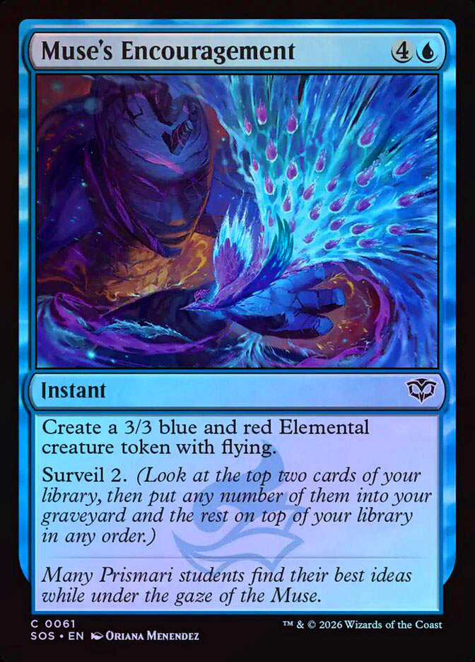 Muse's Encouragement - Foil