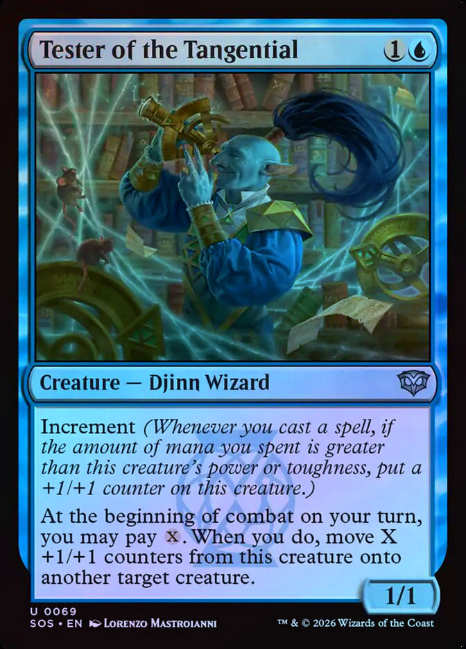 Tester of the Tangential - Foil