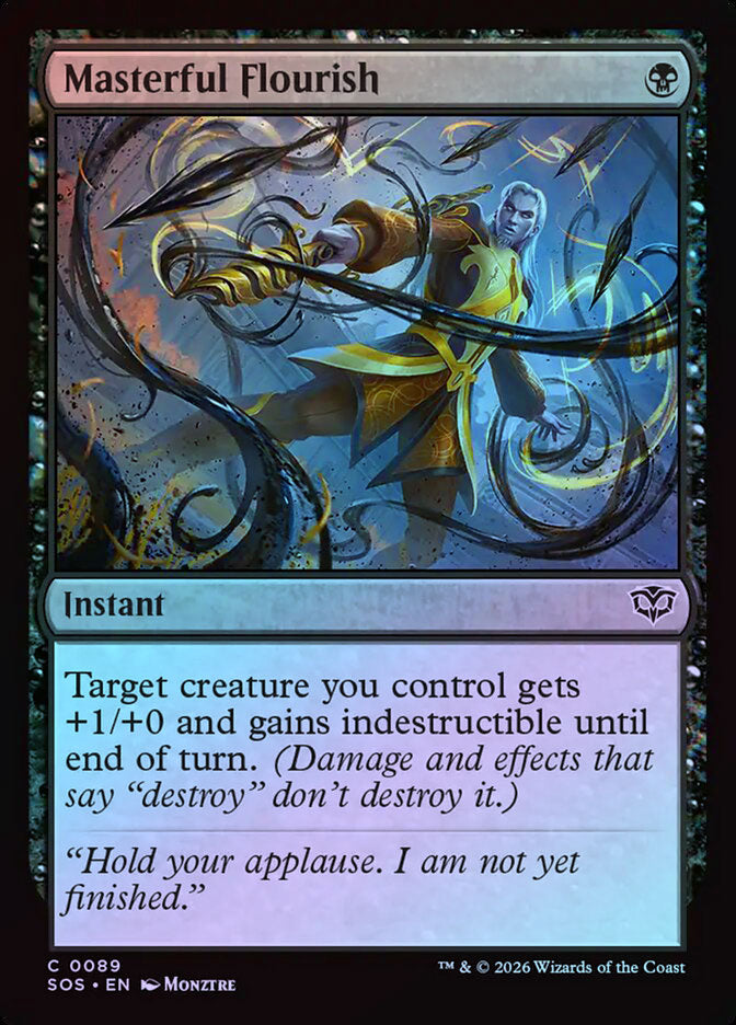 Masterful Flourish - Foil