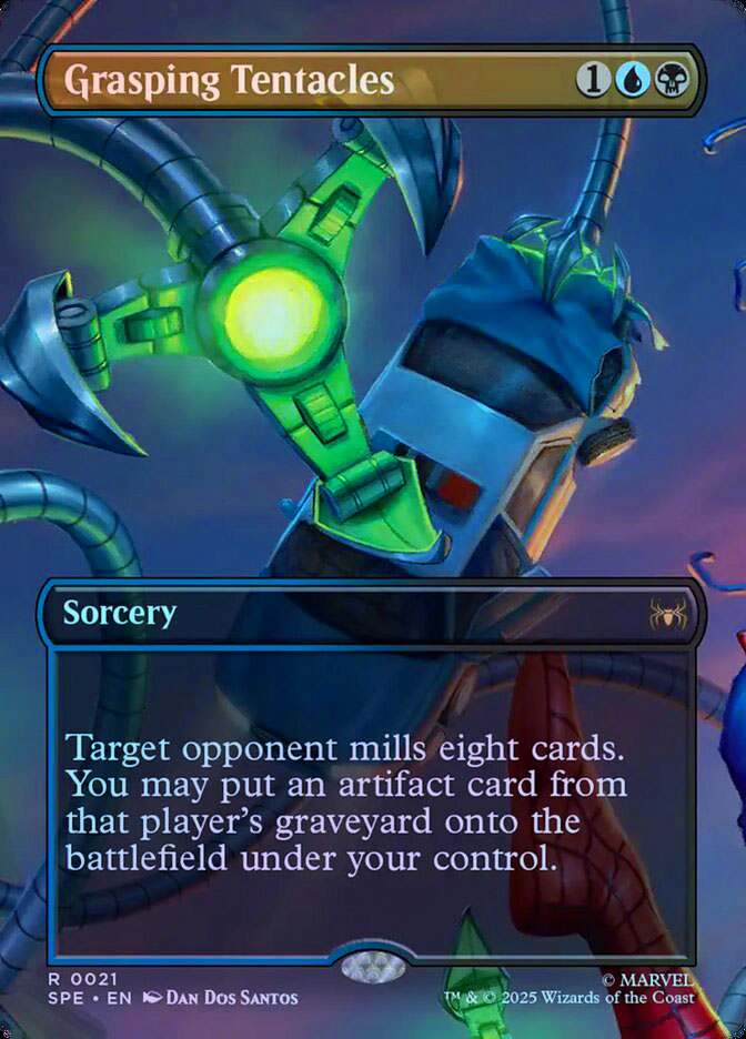 Grasping Tentacles (Borderless) - Foil