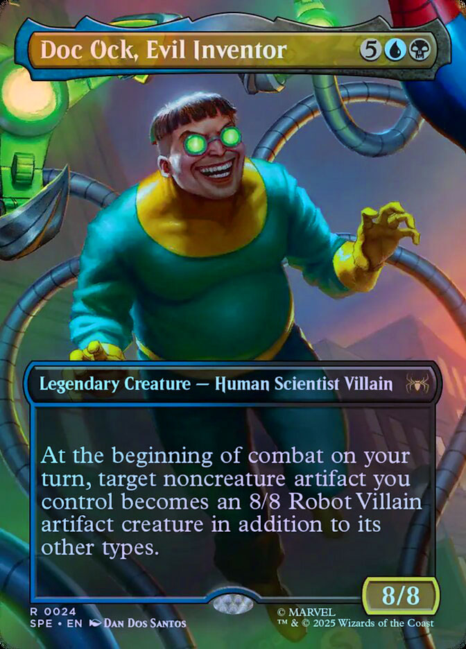 Doc Ock, Evil Inventor (Borderless) - Foil
