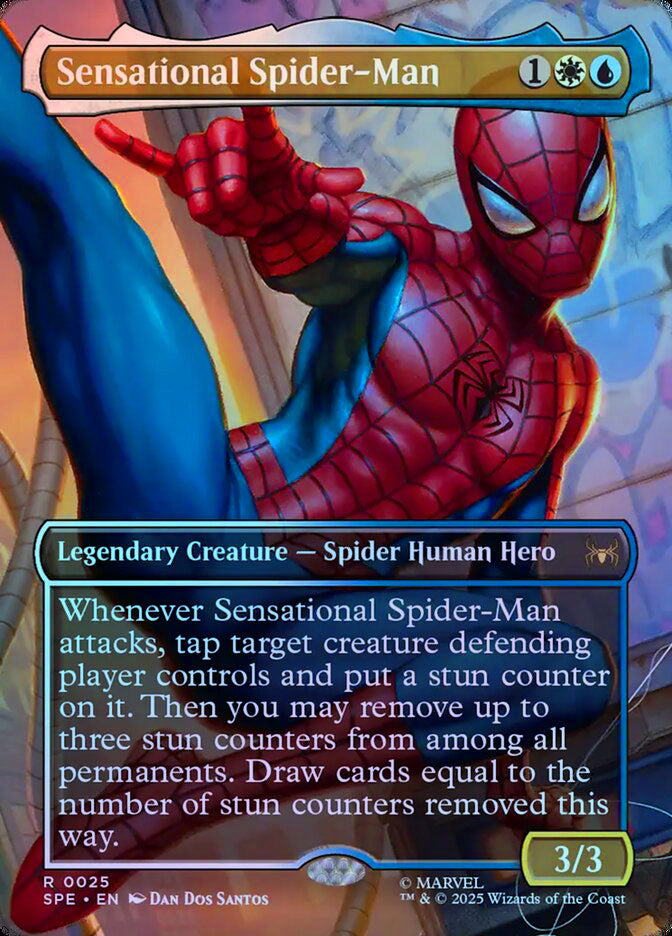 Sensational Spider-Man (Borderless) - Foil