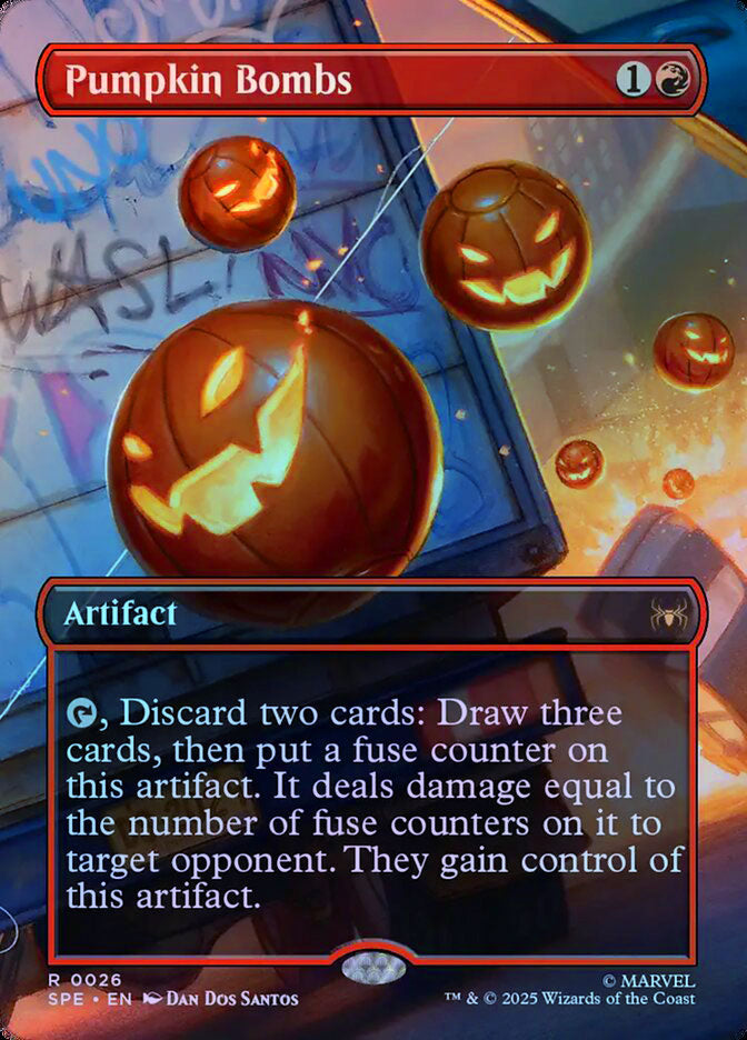 Pumpkin Bombs (Borderless) - Foil