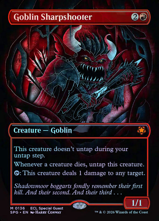 Goblin Sharpshooter (Borderless) - Foil