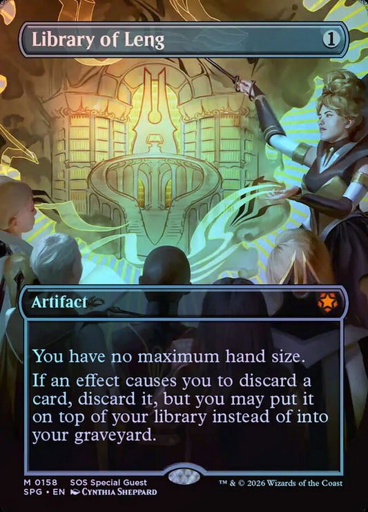 Library of Leng - Foil