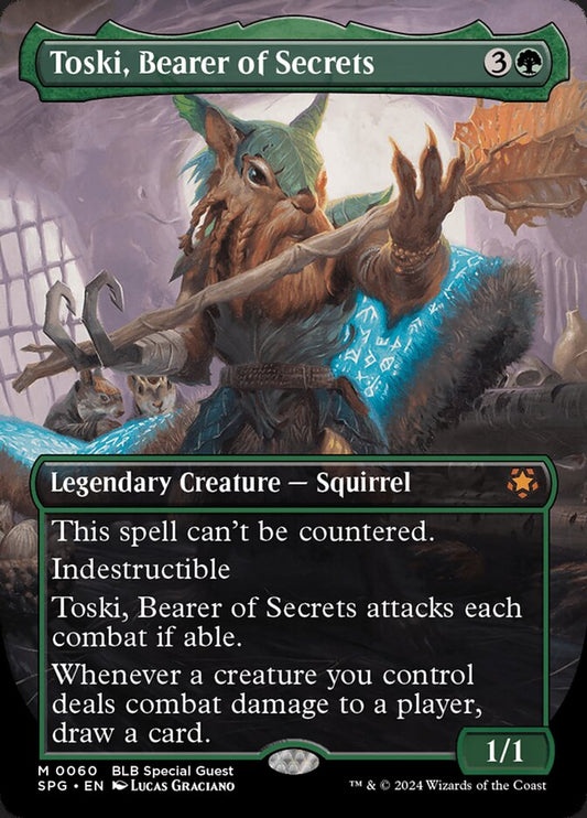 Toski, Bearer of Secrets (Borderless)