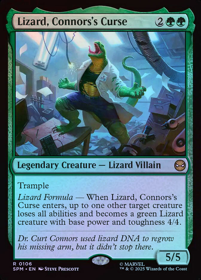 Lizard, Connors's Curse - Foil