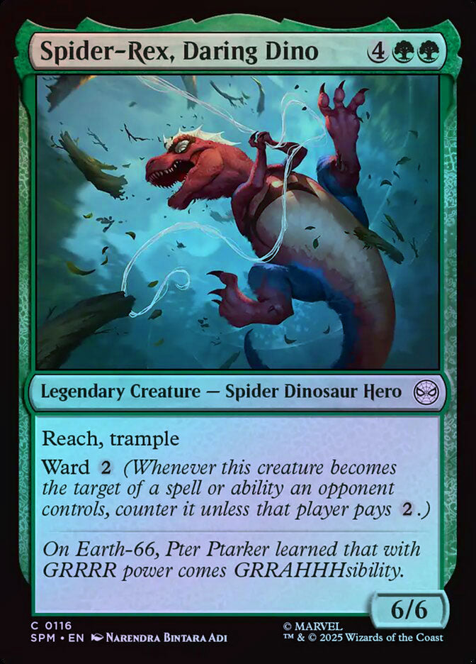Spider-Rex, Daring Dino - Foil