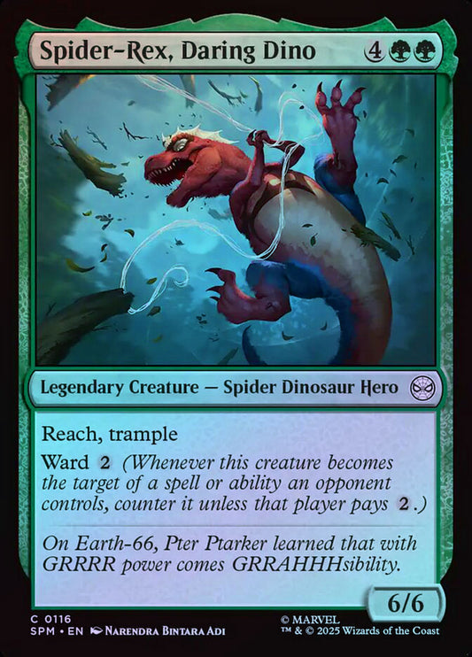 Spider-Rex, Daring Dino - Foil