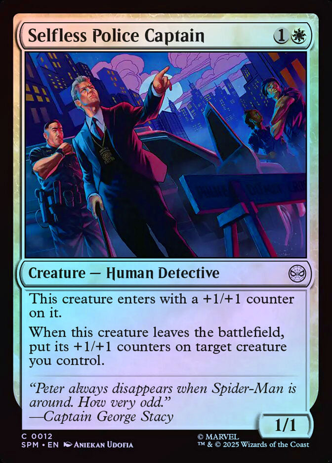 Selfless Police Captain - Foil
