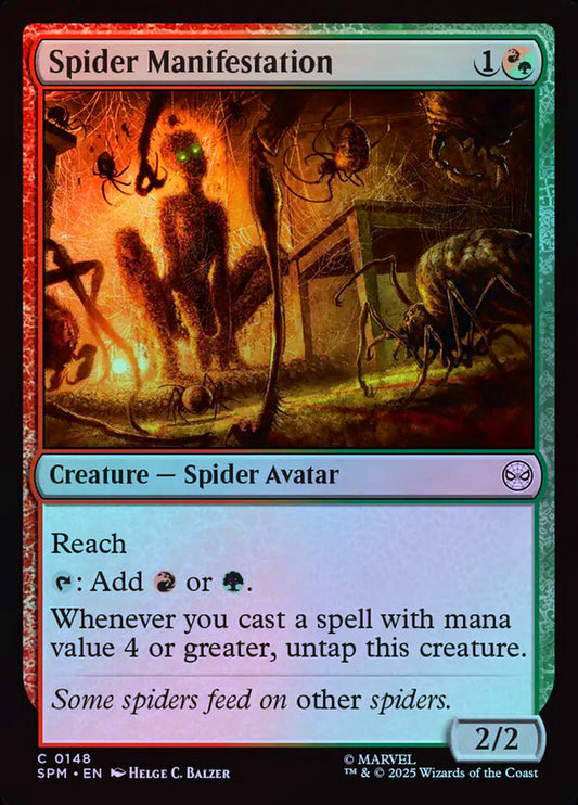 Spider Manifestation - Foil