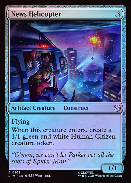 News Helicopter - Foil