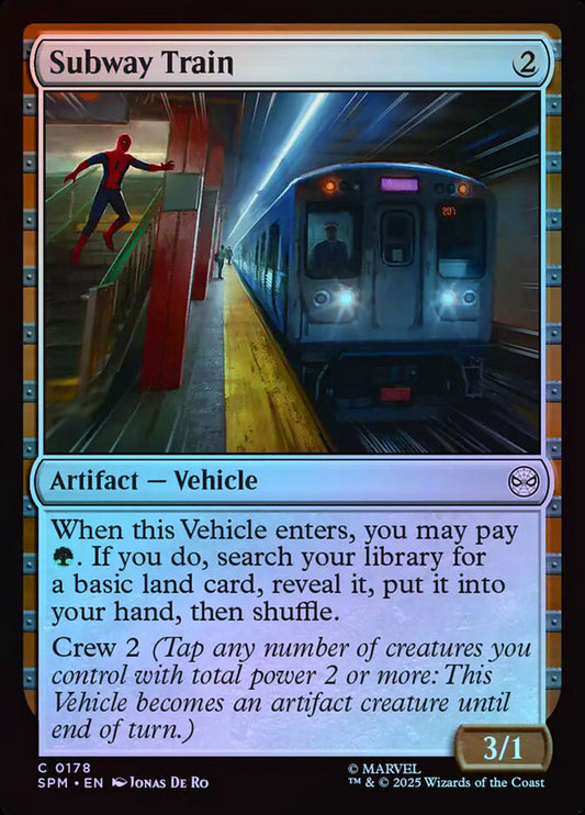 Subway Train - Foil