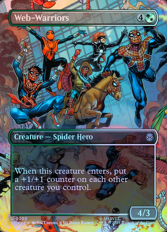 Web-Warriors (Borderless) - Foil