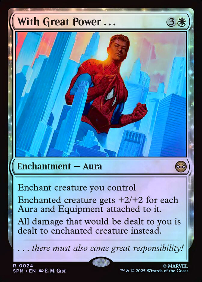 With Great Power... - Foil