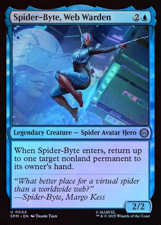 Spider-Byte, Web Warden - Foil