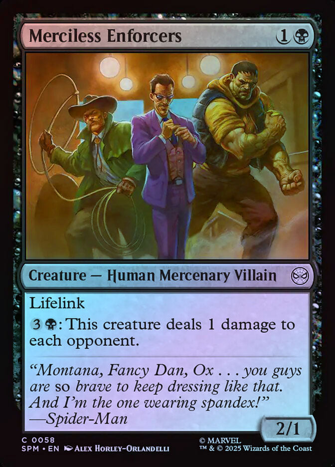 Merciless Enforcers - Foil