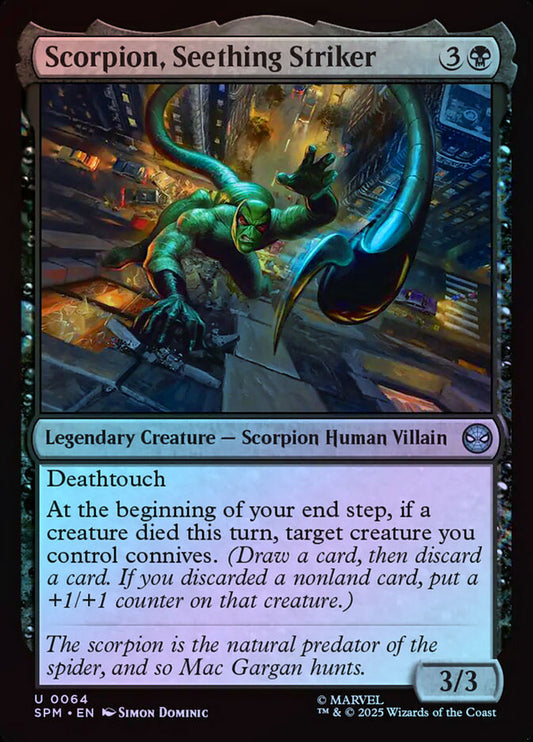 Scorpion, Seething Striker - Foil