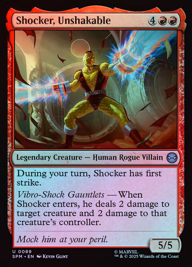 Shocker, Unshakable - Foil