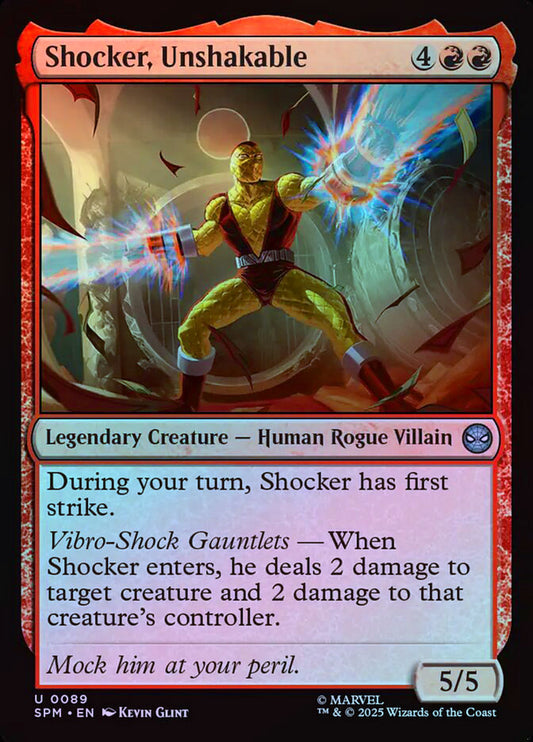 Shocker, Unshakable - Foil