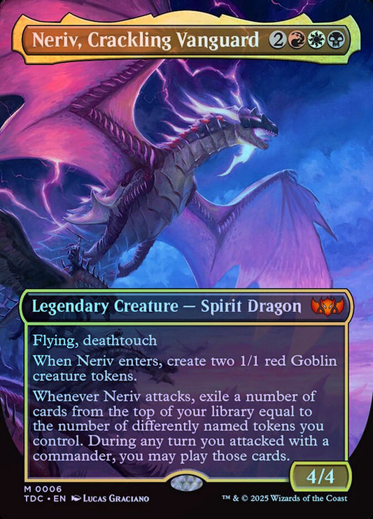 Neriv, Crackling Vanguard (Borderless) - Foil