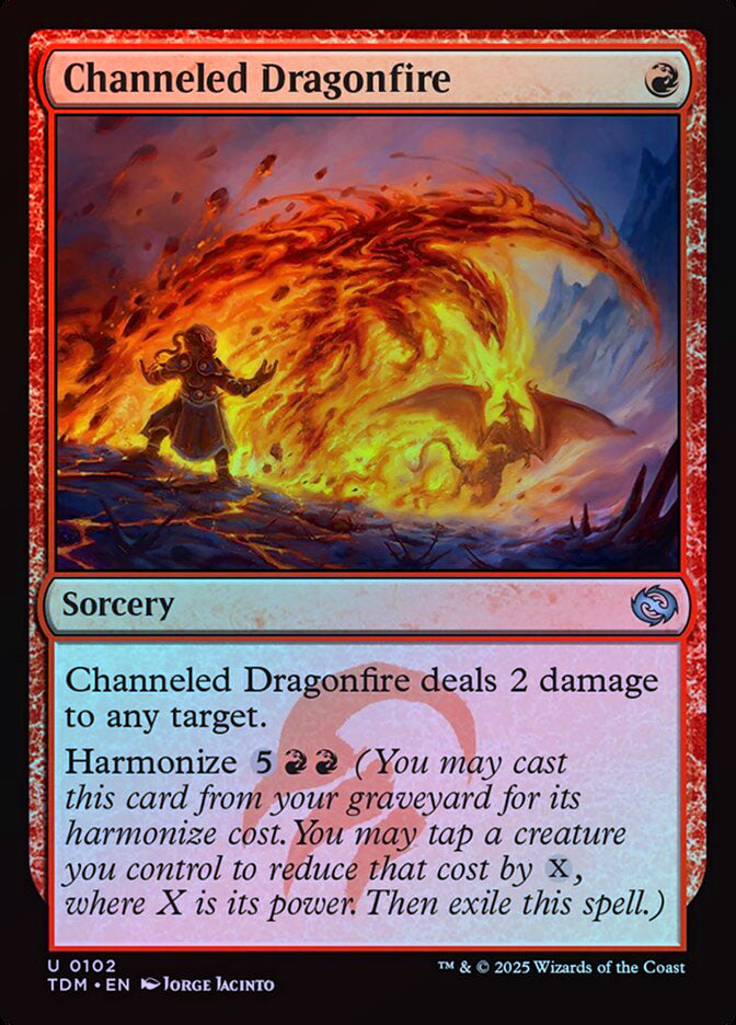 Channeled Dragonfire - Foil