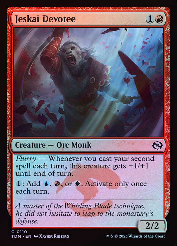 Jeskai Devotee - Foil