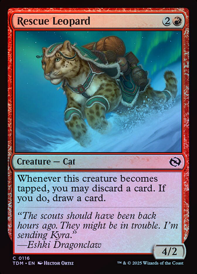 Rescue Leopard - Foil