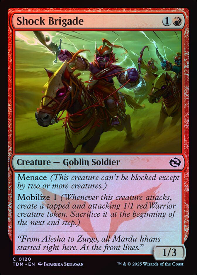 Shock Brigade - Foil