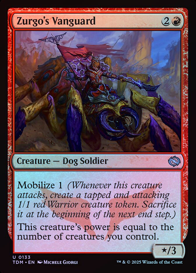 Zurgo's Vanguard - Foil