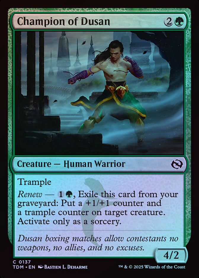 Champion of Dusan - Foil