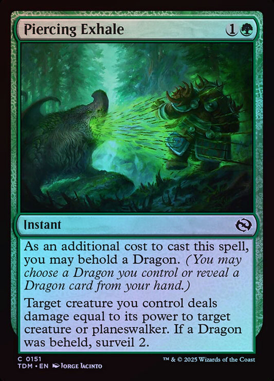 Piercing Exhale - Foil