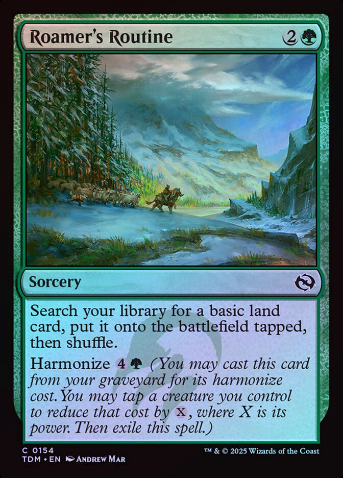 Roamer's Routine - Foil