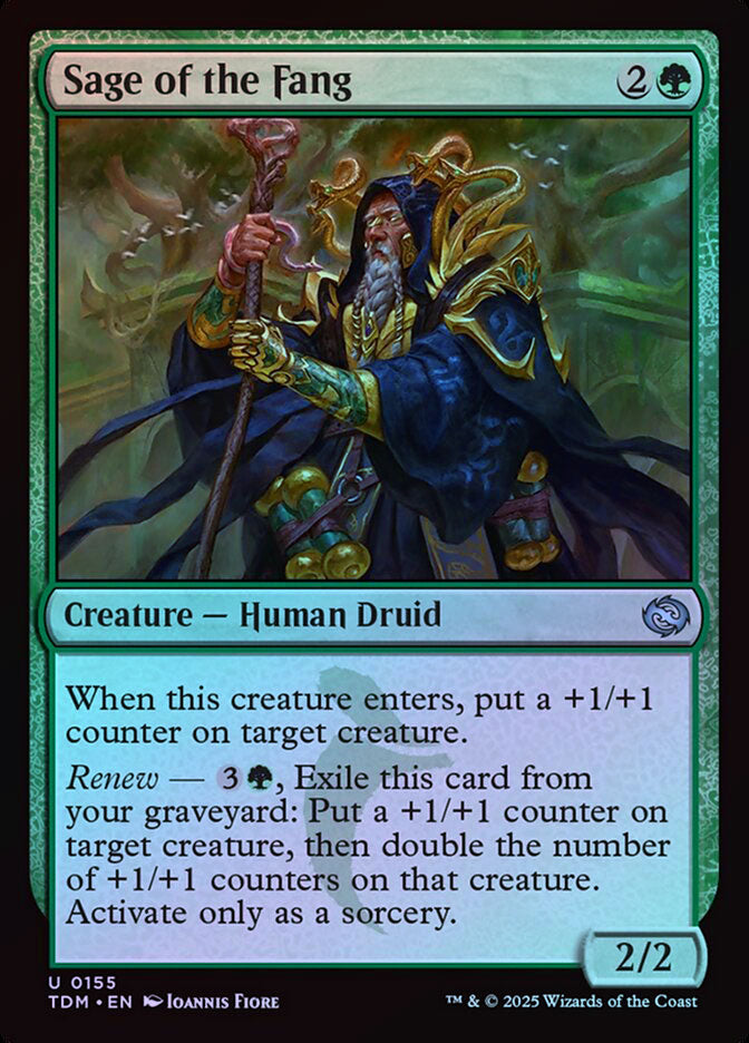 Sage of the Fang - Foil