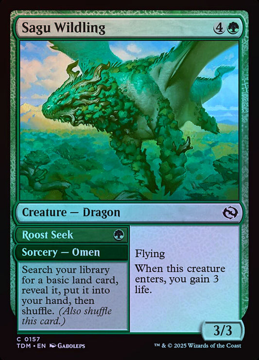 Sagu Wildling // Roost Seek - Foil