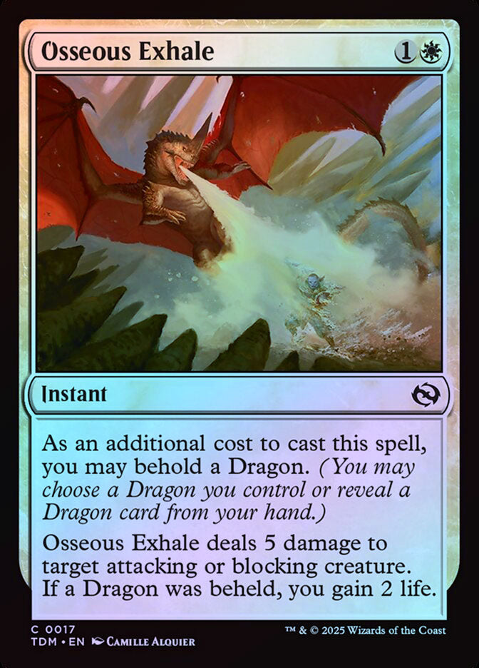 Osseous Exhale - Foil