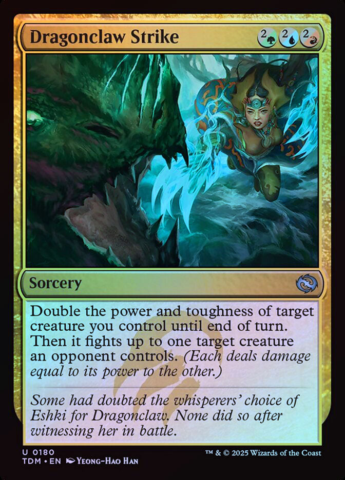 Dragonclaw Strike - Foil