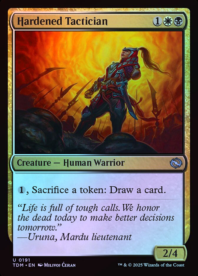 Hardened Tactician - Foil