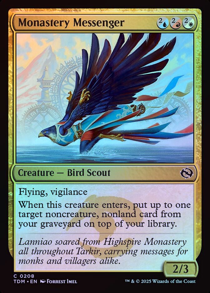 Monastery Messenger - Foil