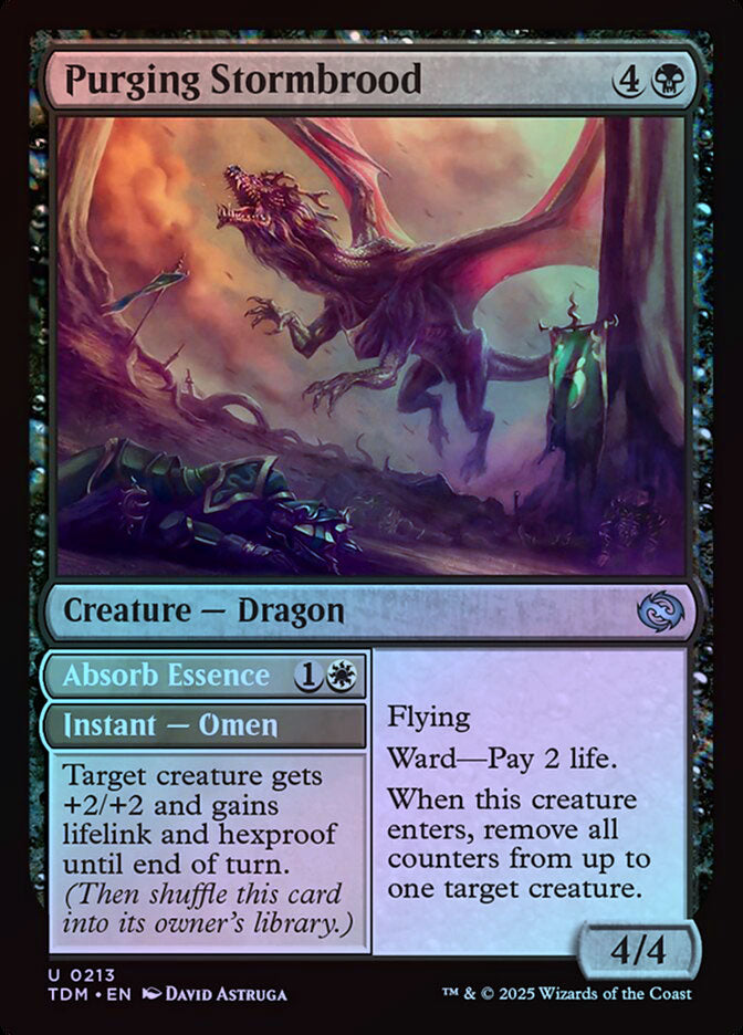 Purging Stormbrood // Absorb Essence - Foil