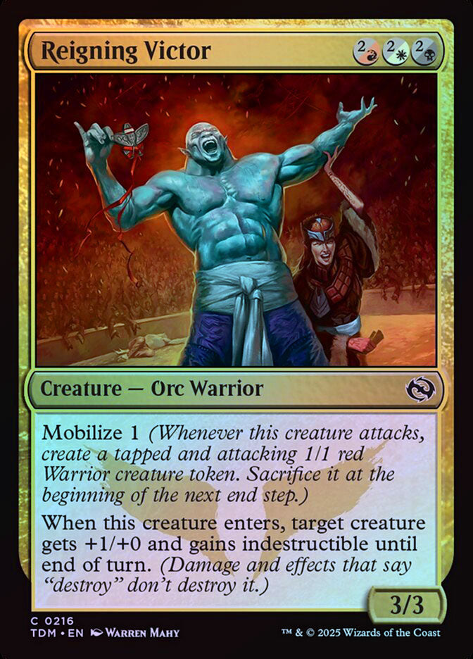 Reigning Victor - Foil