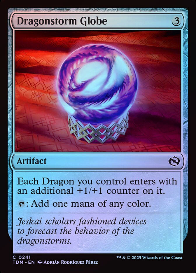Dragonstorm Globe - Foil