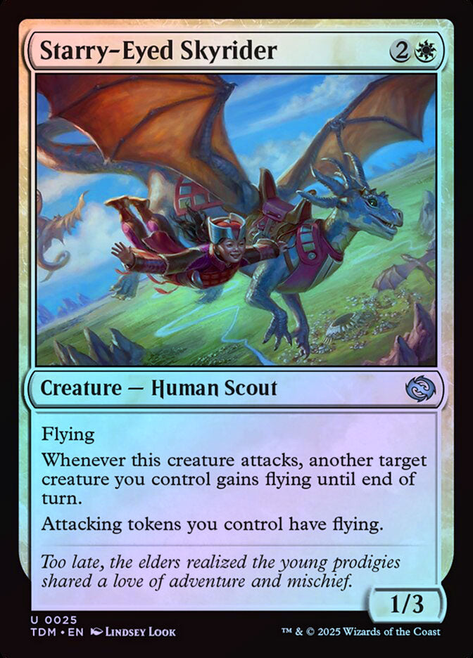 Starry-Eyed Skyrider - Foil