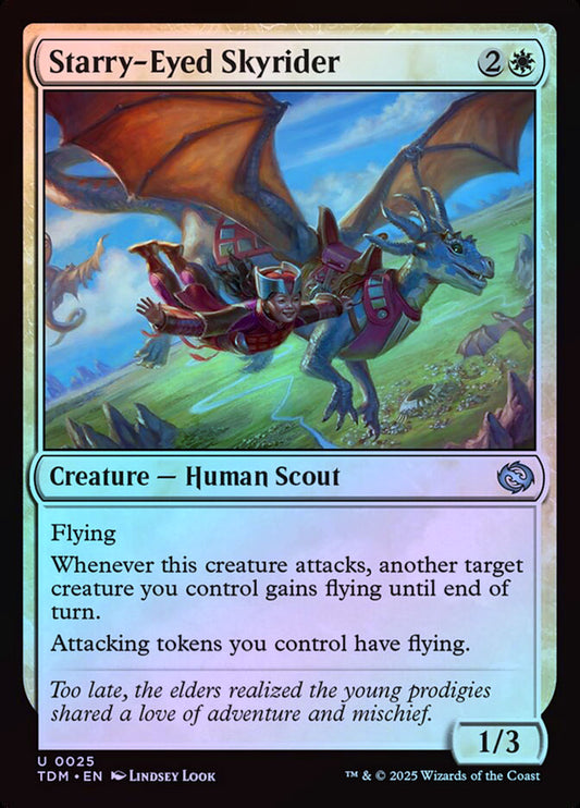 Starry-Eyed Skyrider - Foil