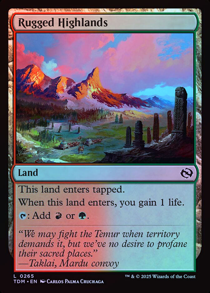 Rugged Highlands - Foil