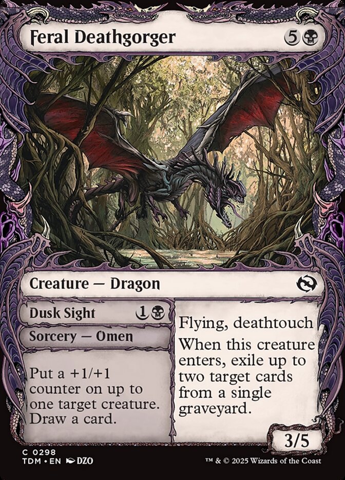 Feral Deathgorger // Dusk Sight (Showcase)