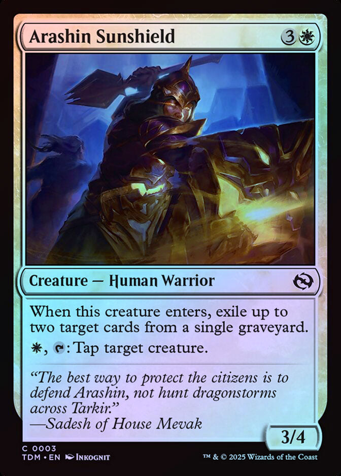 Arashin Sunshield - Foil