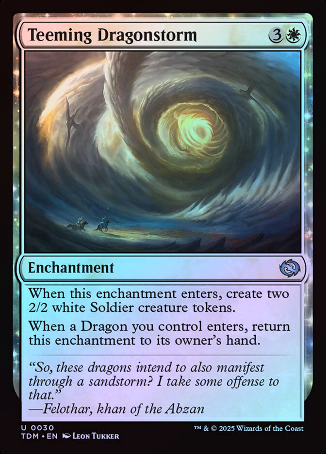 Teeming Dragonstorm - Foil